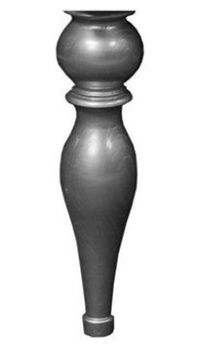 Ножки ARMADI ART 882-SL серебро h36 (пара)