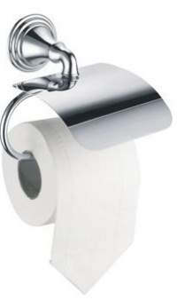 Держатель для туалетной бумаги FIXSEN Best FX-71610 с крышкой