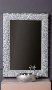 Зеркало ARMADI ART Rose 100 серебро